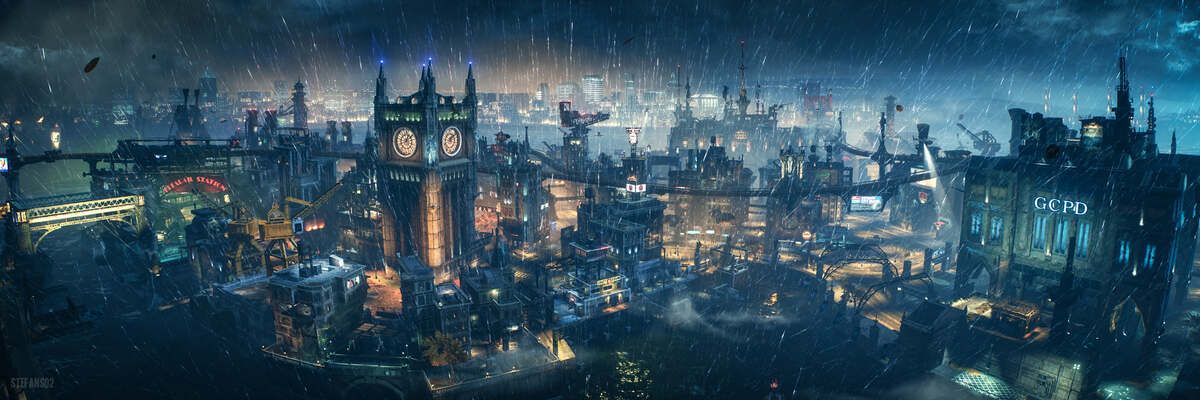 Arquitectura Y Los Videojuegos Batman Arkham City
